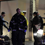 A homicide occurred early Sunday morning in a parking lot in the area of 30th St and H. Per unconfirmed radio traffic, the victim was shot in the head and two subjects were scene fleeing the area, one wearing a poncho with white stripes. Any one with information should contact SacPD. Paramedics responded and pronounced the victim deaceased at the scene. 30th Street was closed between G and H Streets. News_120318_Homicide_30thAndH