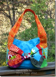 stitch in color bow purse