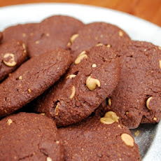 Chocolate Almond Cookies