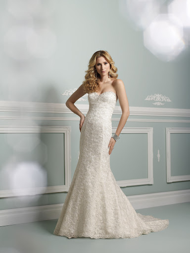 I am loving this romantic strapless gown by James Clifford. I am loving this romantic strapless gown by James Clifford.