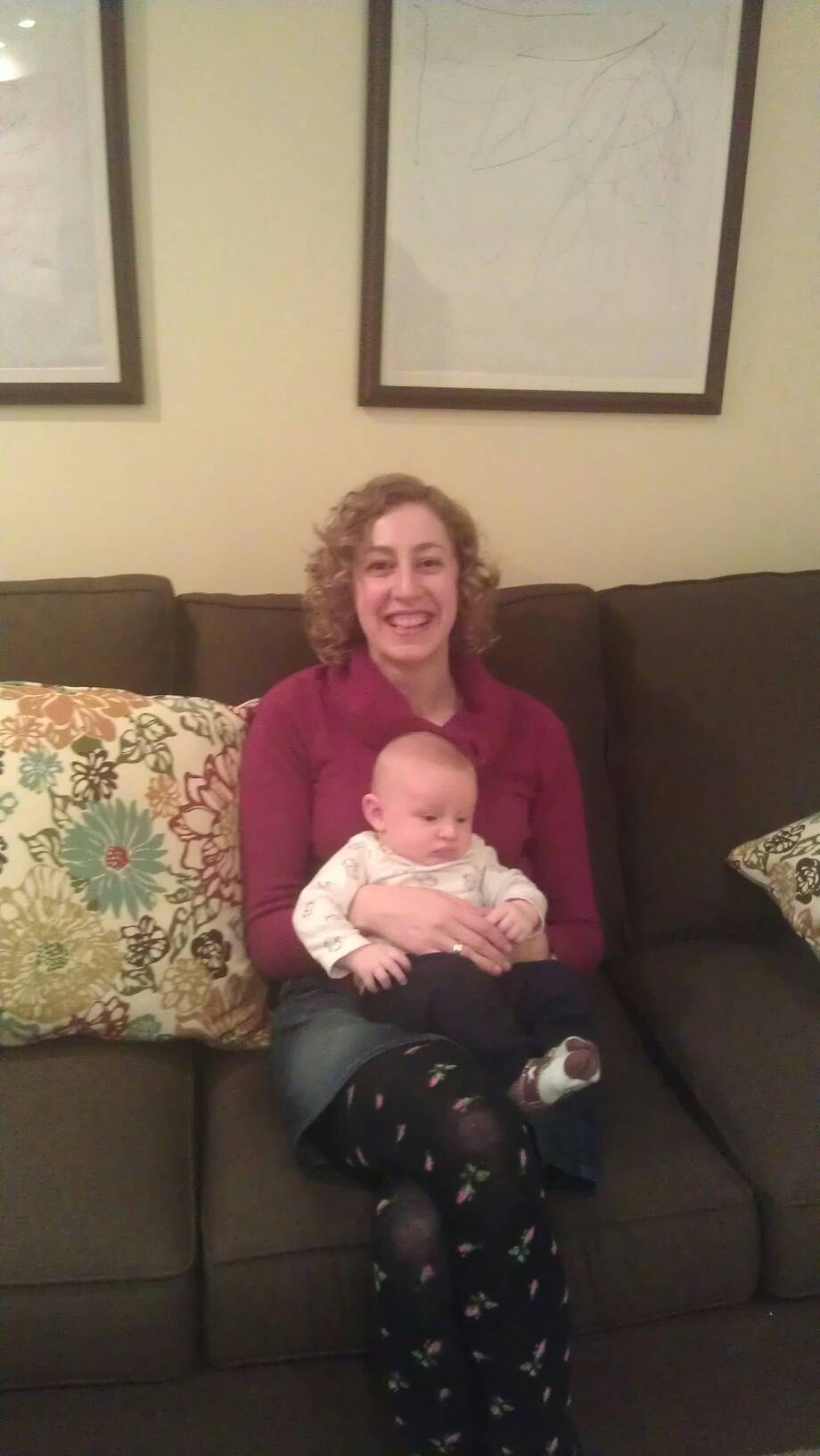 with aunt Jill