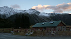 White Horse Hill Campground, abends.