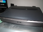 I'll just wait for our Epson 10000XL scanner to warm up.