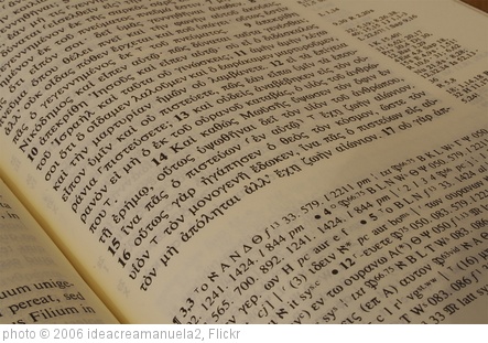 'atlguitfiddle_159331659_-John-3,16-greek-Bible.' photo (c) 2006, ideacreamanuela2 - license: http://creativecommons.org/licenses/by/2.0/