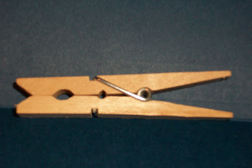 Don't underestimate the versatility of a clothespin!