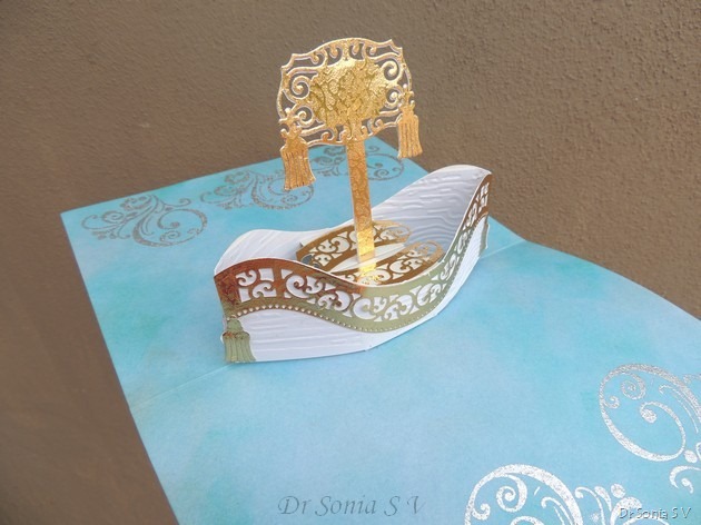 Boat Pop Up Card 6