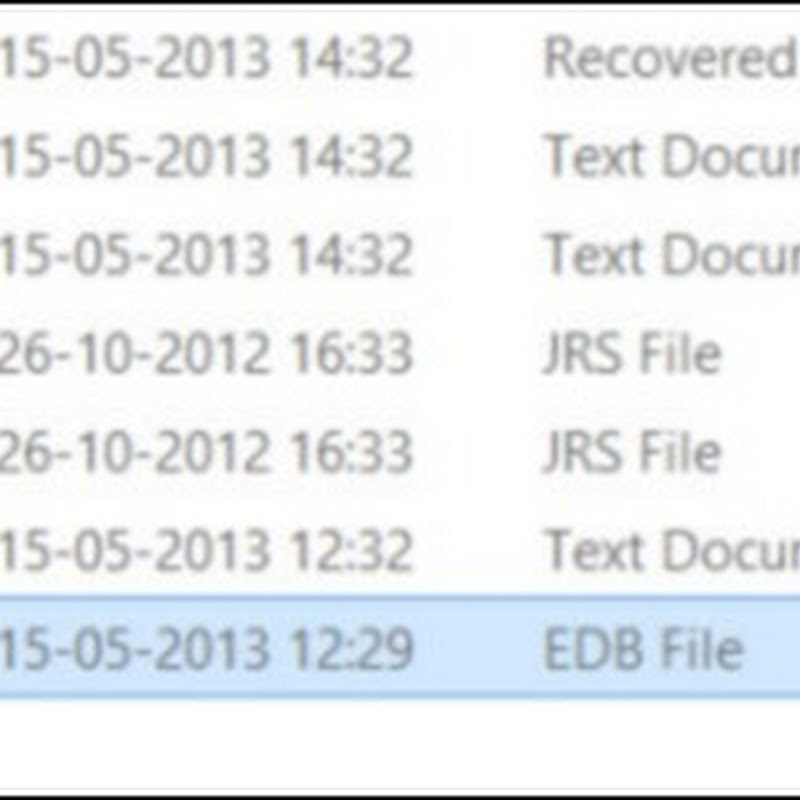 شرح ما وظيفة ملف Windows.edb ولماذا يكون ذو حجم كبير شرح ما وظيفة ملف Windows.edb ولماذا يكون ذو حجم كبير