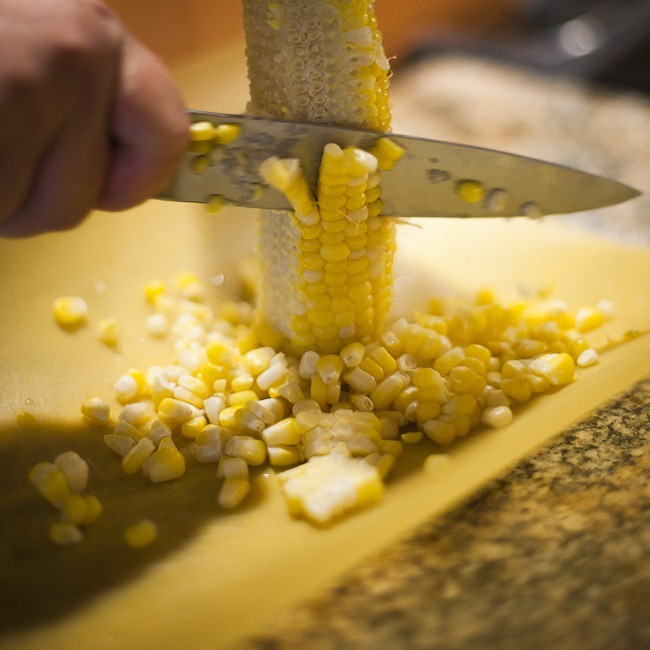 Cutting Corn