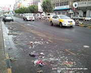 A cleaner part of Hadda Street, Sana'a, Yemen