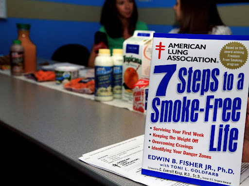 7 Steps to a Smoke-Free Life, is a great resource for the Smoking Cessation group at Bill's Place.

Photo Credit: Alex Crowder