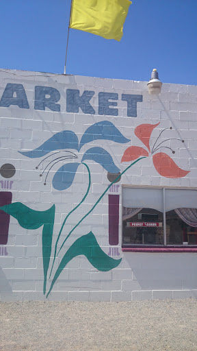 Hard Rock Market Flower Mural