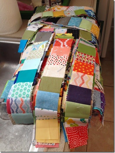 postage stamp quilt