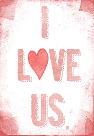 I love us valentines day card I love us valentines day card