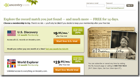 The Ancestry.com "pay wall"