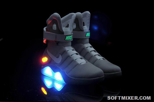 Nike Air Mag Back To Future Shoes Mens Nike Back To The Future Sneakers SDH10-2437