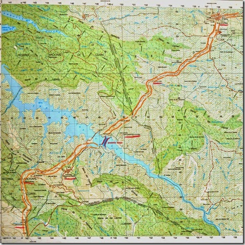 Plano cañada real segoviana Plano cañada real segoviana
