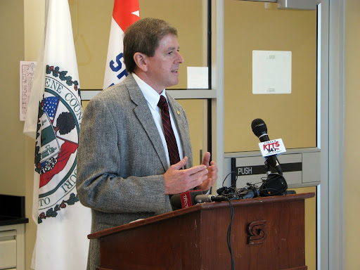 The Director of Missouri's Crime Lab Division, Bill Marbaker. (Photo credit: Jeremy Shreckhise)