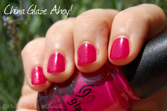 China Glaze Ahoy! Sonnenlicht