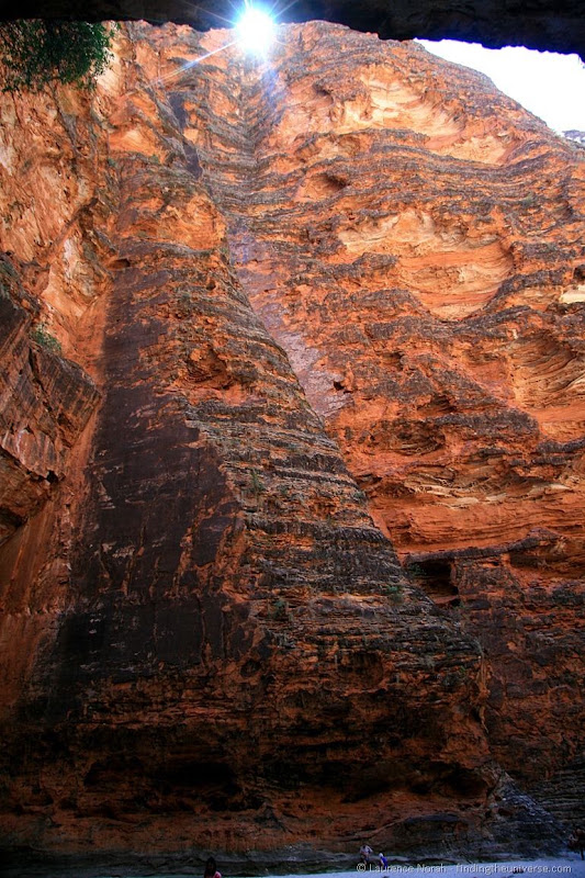Purnululu bungle bungle cathedral gorge and sun Purnululu bungle bungle cathedral gorge and sun