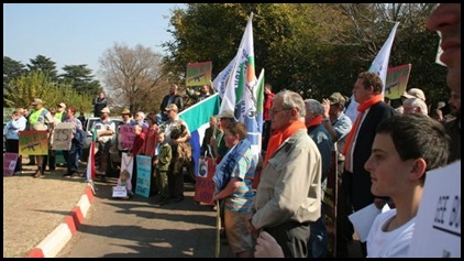 Afrikaners 4Demo Against Farm Murders Verkenners May31 2012