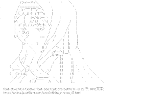[AA]セシリアオルコット （インフィニット・ストラトス）