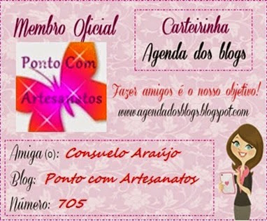 carteirinha agenda dos blogs