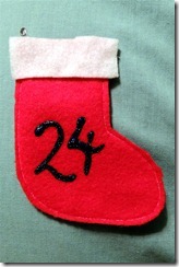 Advent Stockings Advent Stockings