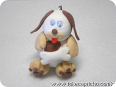 Cachorrinho malhado branco Cachorrinho malhado branco
