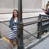 Debbie on the Subway