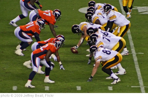 'Broncos / Steelers' photo (c) 2009, Jeffrey Beall - license: http://creativecommons.org/licenses/by-sa/2.0/