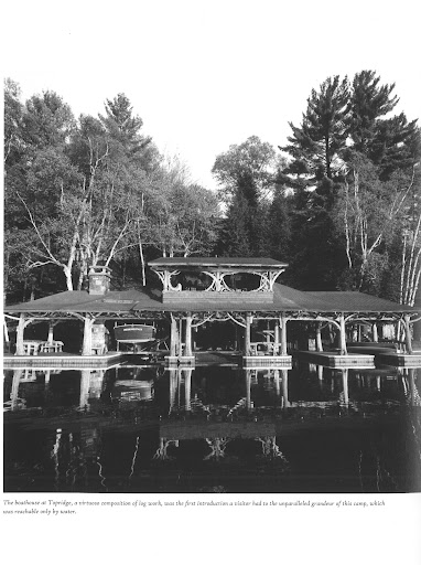 An expansive boathouse. This family must have spent a lot of time on the water. Boathouse at Topridge. ( An expansive boathouse. This family must have spent a lot of time on the water. Boathouse at Topridge. (