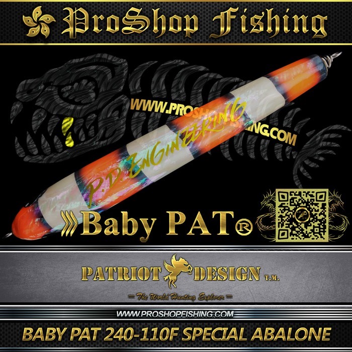 PATRIOT DESIGN BABY PAT 240-110F SPECIAL ABALONE.2