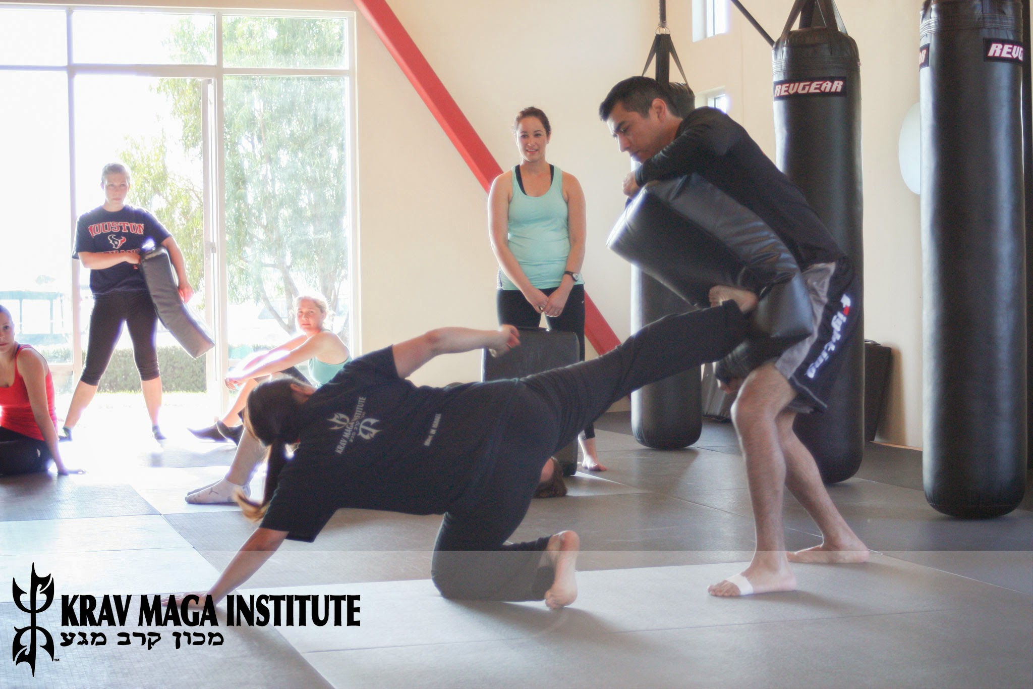 STOP! Women's Self Defense Ground Fighting Krav Maga Institute