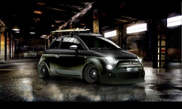 Tribe Fiat 500 Alpha Bravo Project Unveiled: SEMA Preview