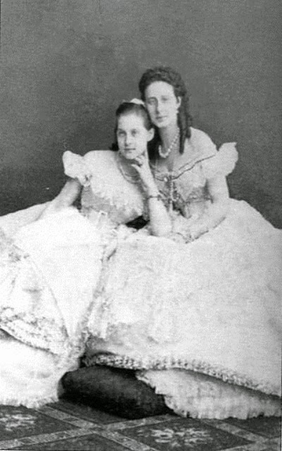 Olga y su madre Alejandra Josipovna