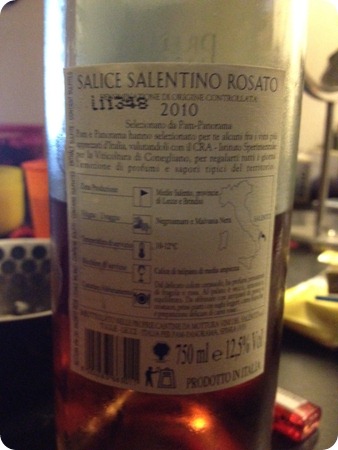 salice salen tino rosato salice salen tino rosato