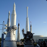 rocket park in Cape Canaveral, United States 