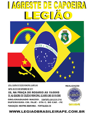 Blog de legiaobrasileira : Grupo Legi&atilde;o Brasileira de Capoeira / Maranguape -CE., Eventos do Grupo Legi&atilde;o Brasileira de Capoeira