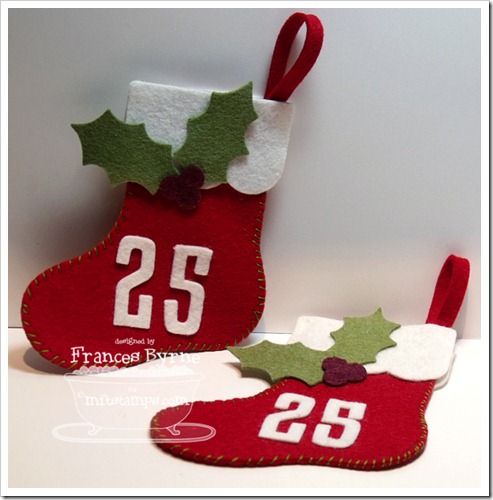 Felt Stocking wm Felt Stocking wm