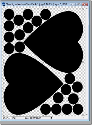 Blacked out page