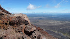 Aufstieg auf den Mt. Ngauruhoe (2287 m); Tongariro Northern Circuit, Tag 1.