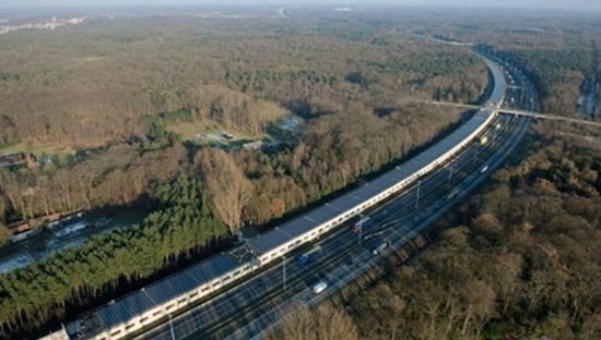 Revolutionary-solar-tunnel-powers Europe's first 'green' high-speed trains Revolutionary-solar-tunnel-powers Europe's first 'green' high-speed trains