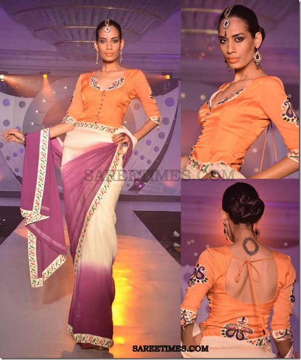 white_saree_sndt_fashionshow