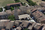 Montpeyroux vu du ciel
