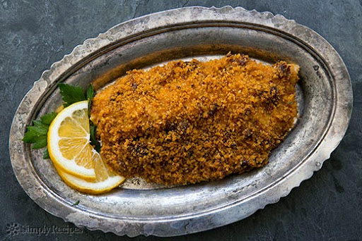 Baked Tilapia with Sun-dried Tomato Parmesan Crust on Simply Recipes