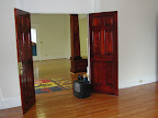 Moving back into the newly renovated DKE House in September 2002. Fresh paint and new floors.
