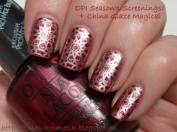 OPI Season's Screenings Stamping 2