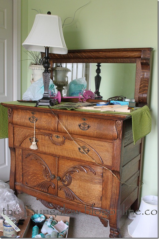 oak buffet