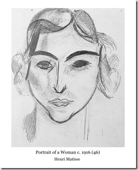 Copy of PORTRAIT OF A WOMAN, MATISSE