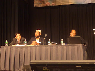 Amir Islam, Member MANA diwan, Professor Medger Evers College (right most)